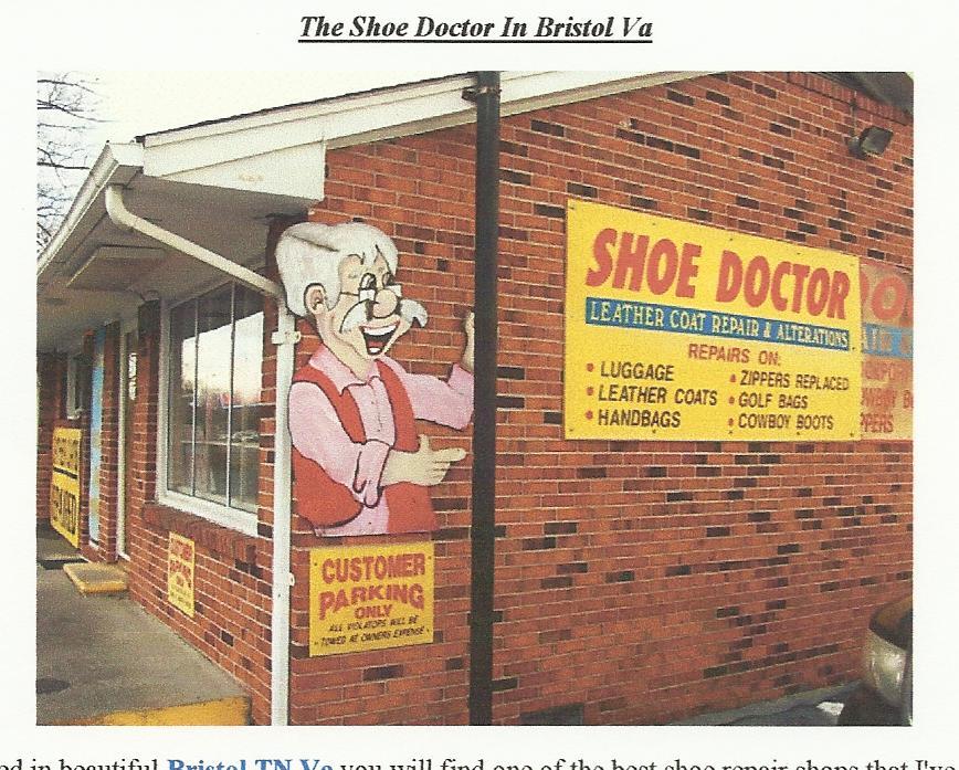 The Shoe Doctor Bristol VA 24201 2764664725 Footwear